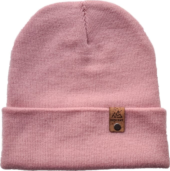 Descent - Muts - Basic - Roze - Kurk - Beanie - Wintersport