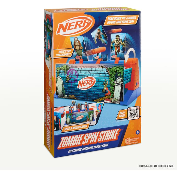 Hasbro Nerf Zombie Spin Strike Ie Army Of Enemies