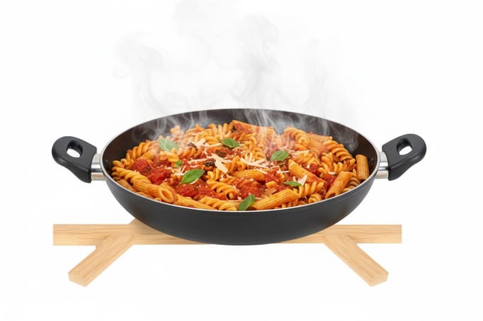 Cheffinger Onderzetter - Bamboe - Pannenonderzetter