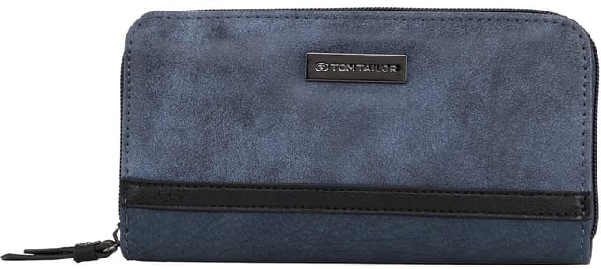Tom Tailor - TTELIN Portemonnee met logo-applicatie - Maat ONESIZE - blue