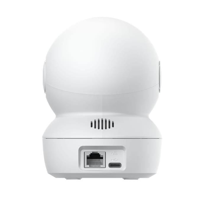 EZVIZ H6c 2K Beveiligingscamera Binnen – 360° Pan & Tilt – Smart Tracking, Human Detection & Noise Detection - Wit