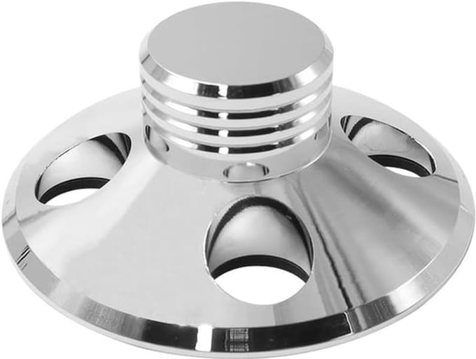 Weight Stabilizer - Shock Absorption Disc - LP Vinyl Record Turntable - Voor LP Vinyl Record Player - Zilver