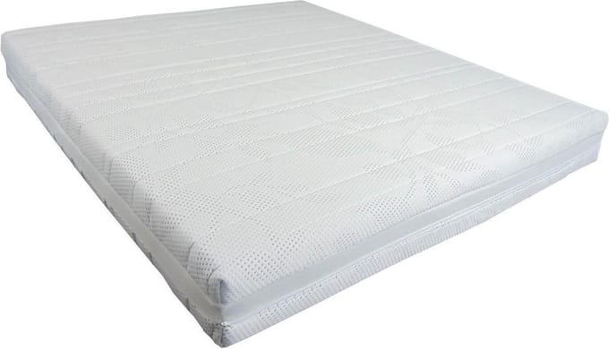 Slaaploods.nl Princess - Micro Pocketvering Matras - Traagschuim Afdeklaag - 140x210x25 cm - Medium