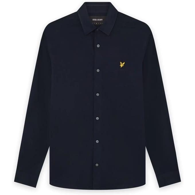 Shirt met lange mouwen Lyle & Scott Pique