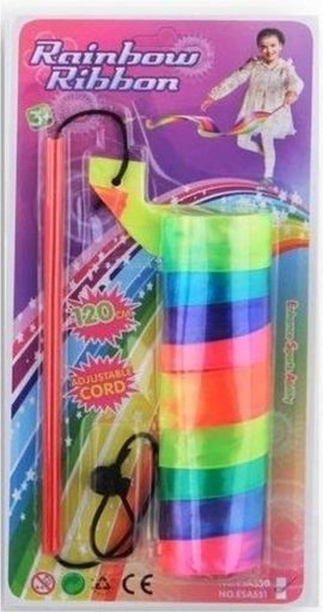 Danslint regenboog 120 cm