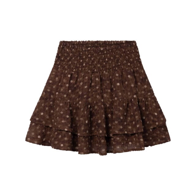 Ai&Ko Billi Dots Pes 502 G Meisjes - Korte rok - Bruin - Maat 152