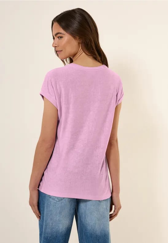 Shirt met geborduurd patroon