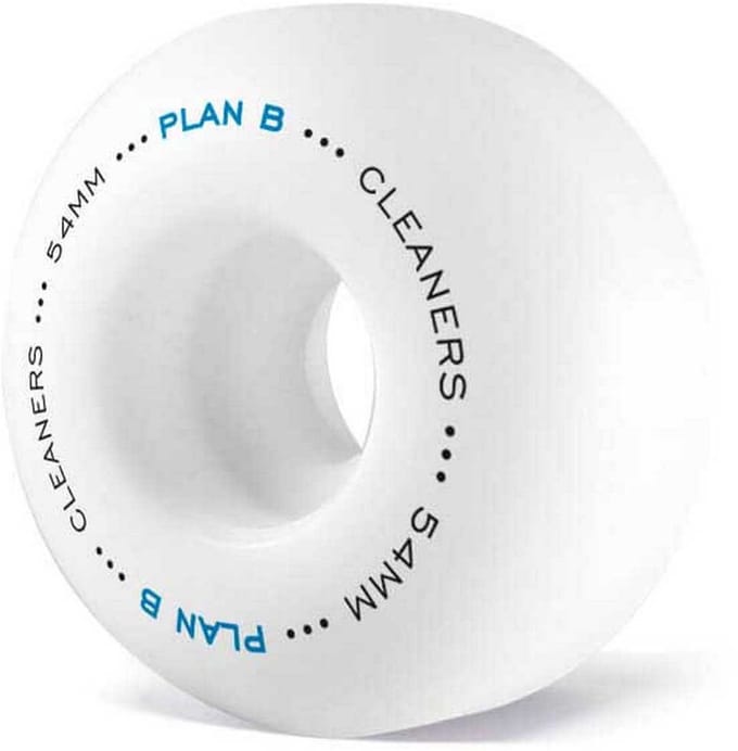 Plan B Cleanups 54 Mm 99a Skateboardwielen Wit