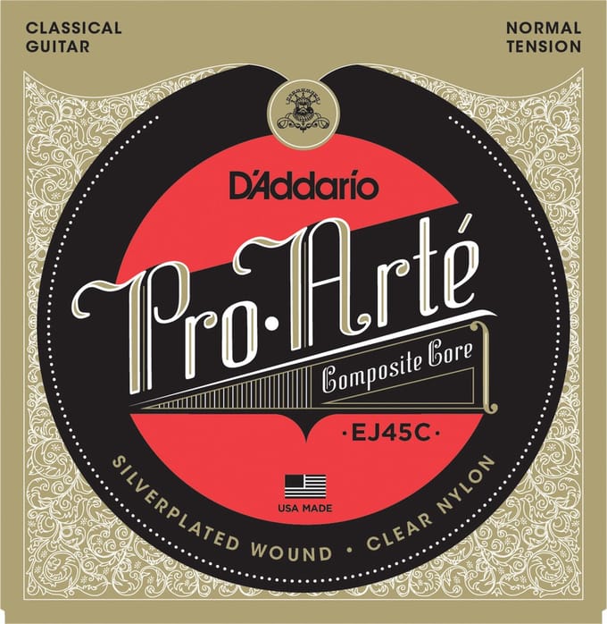 D'Addario EJ45C Composiete Klassieke Gitaarsnaren - Normale Spanning