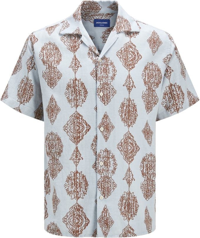JACK&JONES - JORHYDRA NOTO SHIRT SS LN - Heren - Overhemden