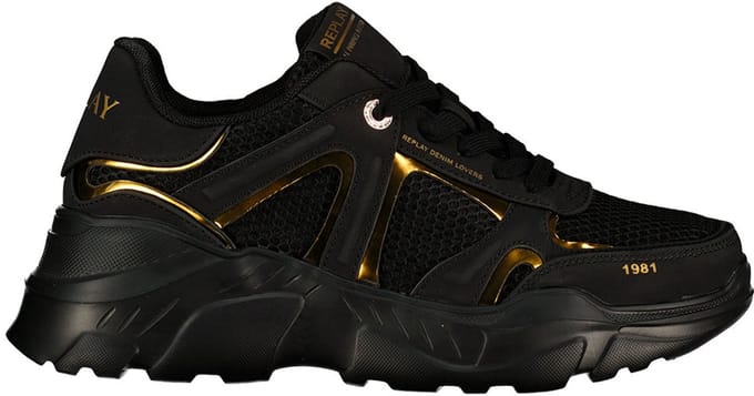 Replay Rs7z0008s Schoenen Zwart EU 37 Vrouw
