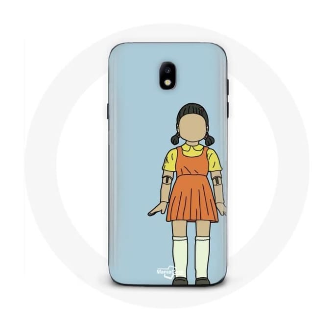 Coque pour Samsung Galaxy S4 Squid game la poupée géante de jeu