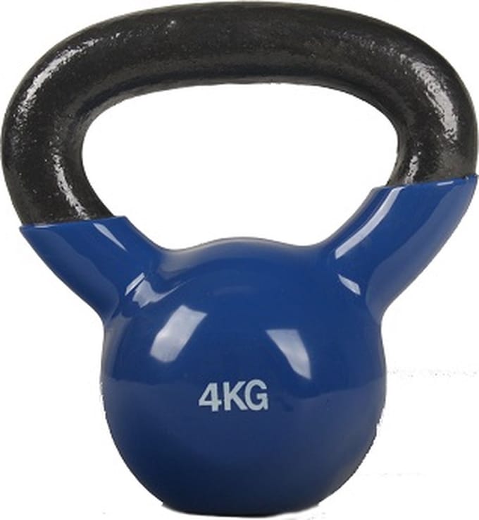 RS Sports Kettlebell - 4 kg - Blauw