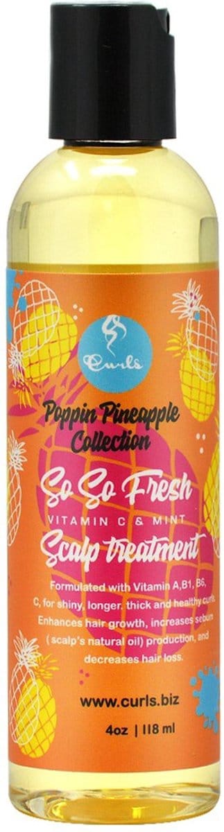 Curls Poppin Pineapple So So Fresh Vitamin C Scalp Treatment 118ml