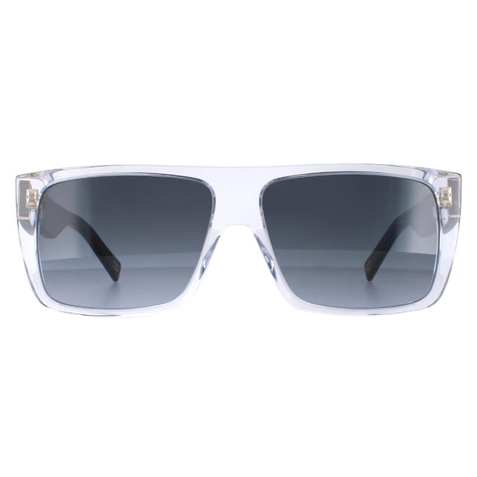 Marc Jacobs 096/S MNG/9O kristal zwarte donkergrijze zonnebril met kleurverloop