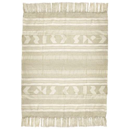 Plaids, deken Malagoon Craft offwhite throw (NEW)