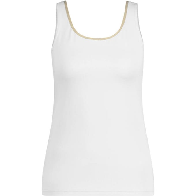 Nukus - Shirt Wit Nukus Juba Singlet Wit Nks06001