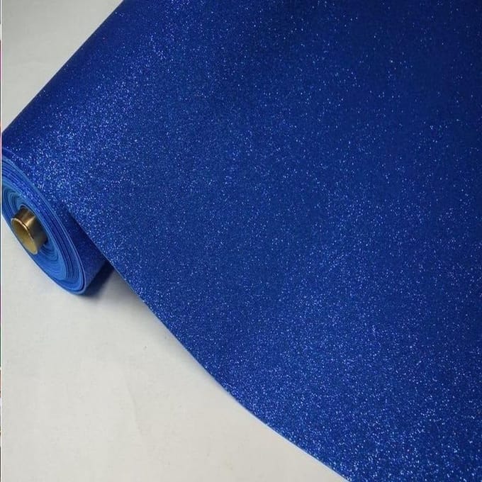 Glitters Schuimplaat per Meter 2MM - Royalblauw Knutselmateriaal