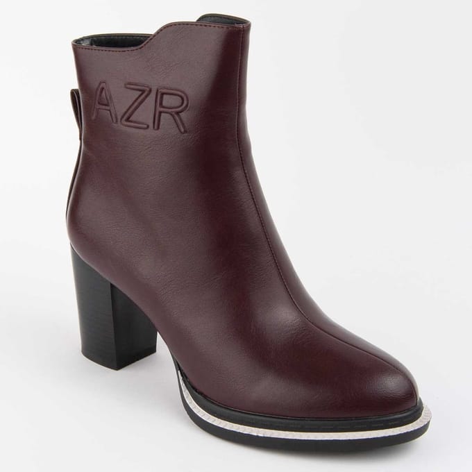 Botín De Tacón Para Mujer. Montevita Vareli3 104857 37 zwart