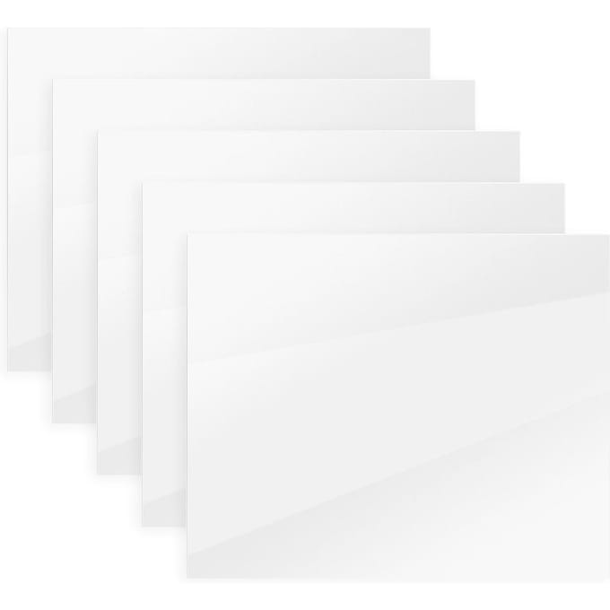 Creality 5 stuks FEPBasic Film 220*310*0.15mm Release Films voor HalotMage, HalotMage Pro, transparant