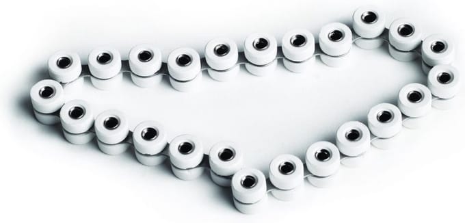 Rutgerson Roll-link for 32mm travellers (24 rolls)