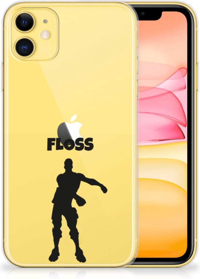 Apple iPhone 11 Telefoonhoesje met Naam Floss