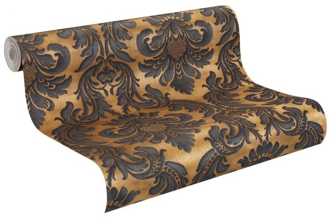 ZWART BRONZ BAROK BEHANG 515046