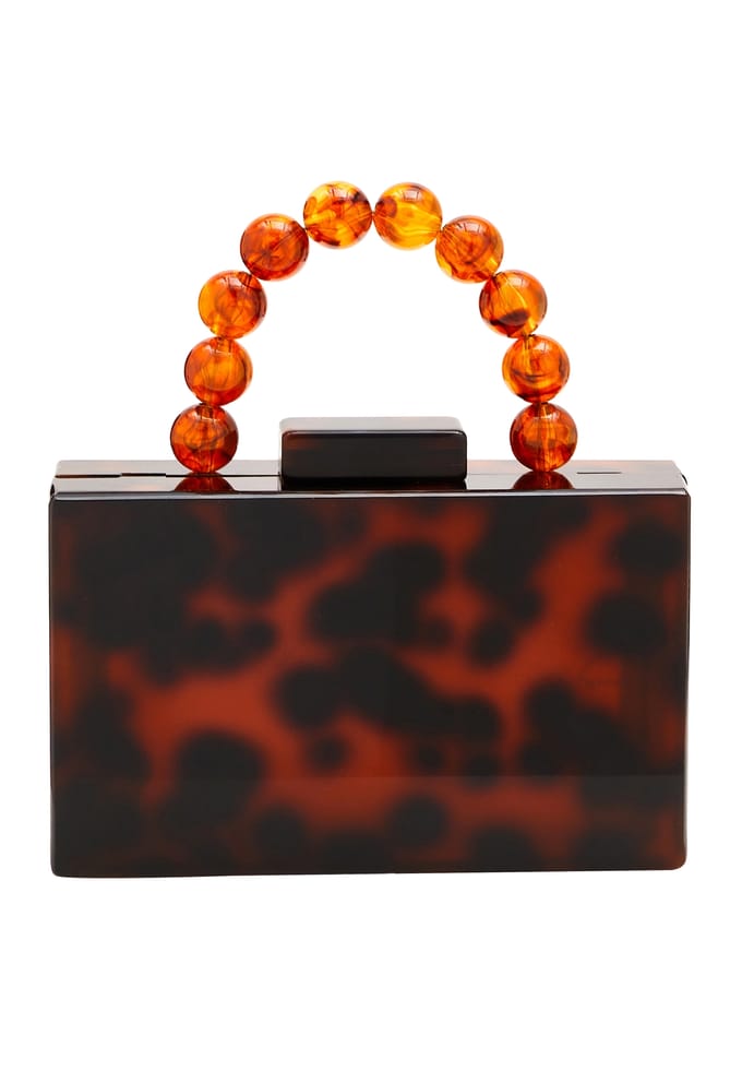 FELIPA Handtas Dames bruin melange