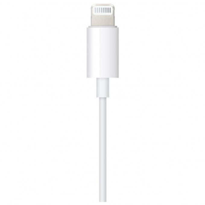 Apple Lightning naar 3,5 mm Jack audio aansluiting kabel - 1,2 meter - Wit