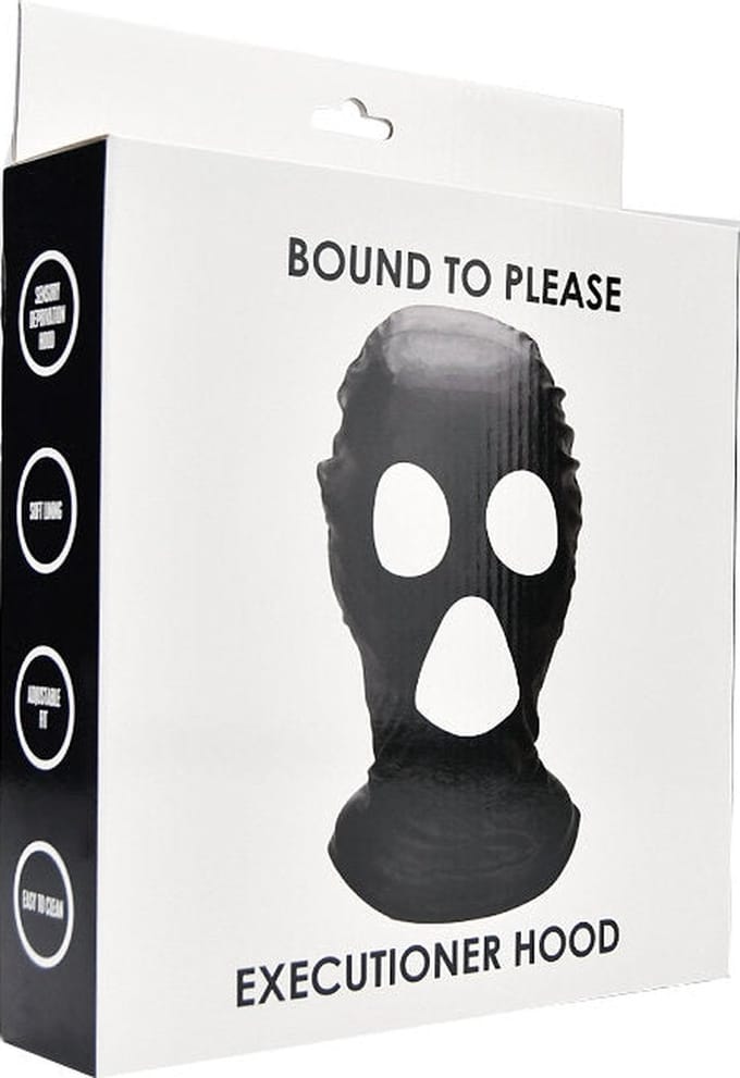 N12241 – Power Escorts Executioner Hood Mask – BDSM