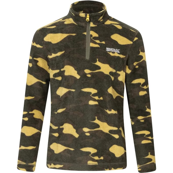 Kinder fleece 1/2 rits Regatta Hot Shot II