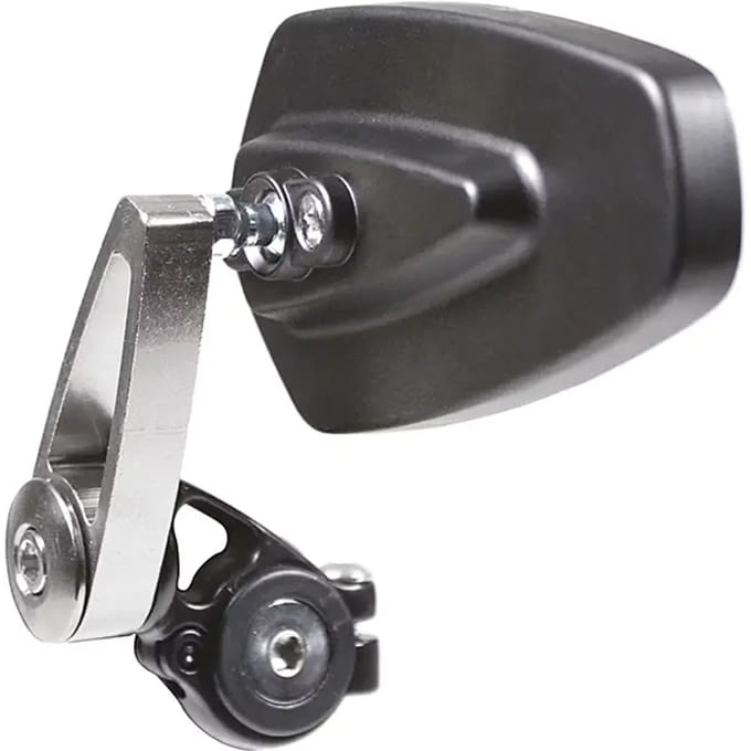 Paar aluminium goedgekeurde motorfiets spiegels Chaft remix