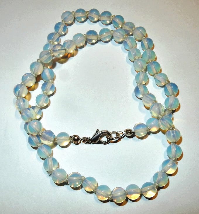 Opaliet Kralen Collier