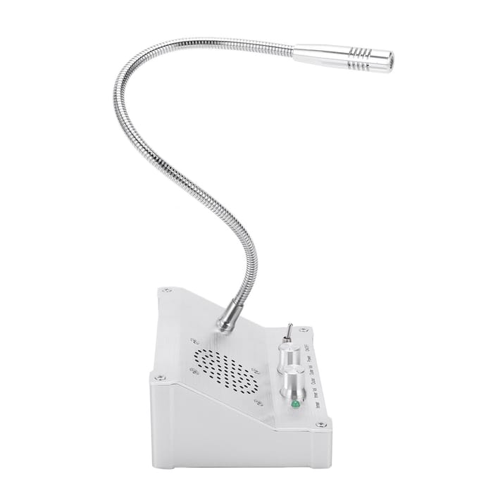 Dualway Bank Winkel Station Raam Balie Intercom Interfoon Systeem