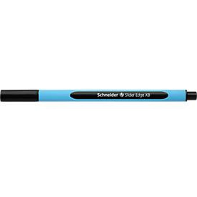 Schneider balpen - Slider Edge - XB - zwart - 10 stuks - S-152201-10