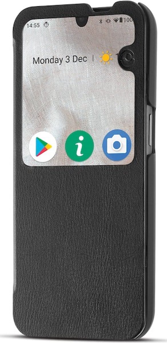 Smart Cover Zwart voor Doro 8100 / 8200