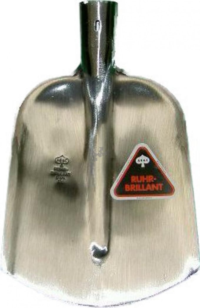 Ruhr-Brillant Bats - Half Gebogen Dul - Blank Gelakt - Zonder steel