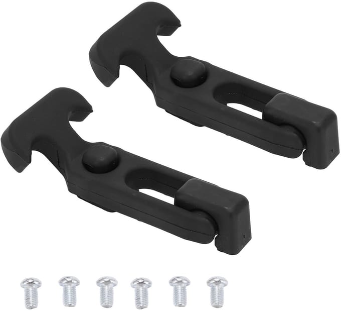 Dailygoods- Kapvanger 2 Stuks - Rubber/Elastisch - Flexibele