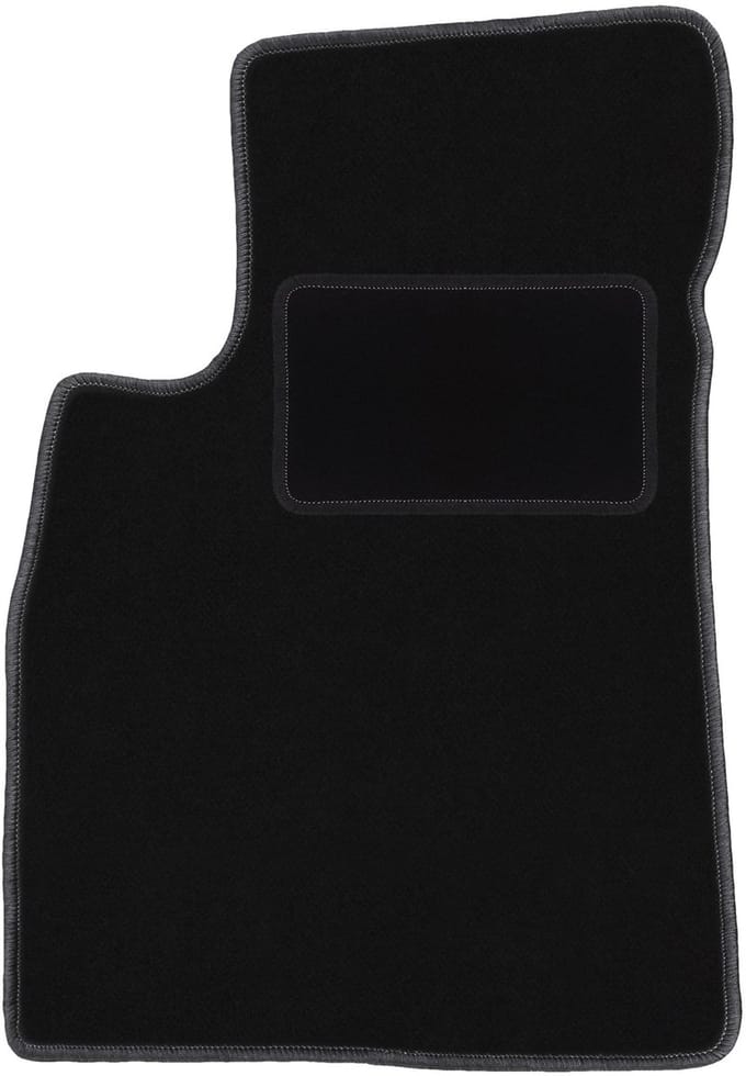 Chauffeursmat zwart voor: Kia Opirus sedan (2002-2011)