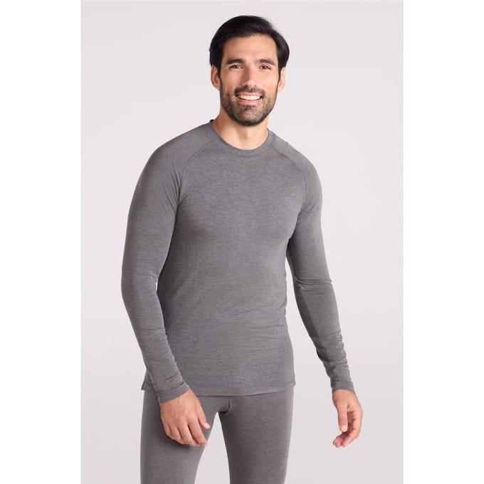Mountain Warehouse Thermische Top Heren Keep The Heat (Houtskool)