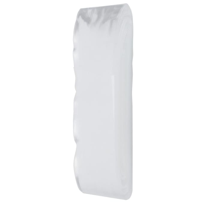 50m x 50mm Plastic Eetbare Worst Ham Hotdog Darm Schil voor Worst Maken white