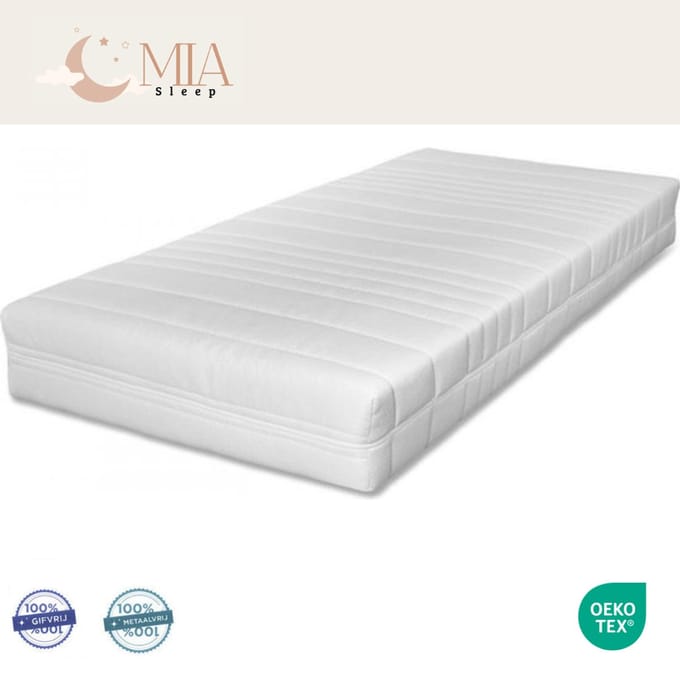 MIA Sleep 150x210 Koudschuim Matras - 14 cm dik - HR45 Schuim - Luxe Tijk