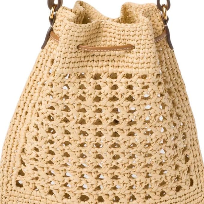 Miu Miu Drawstring Tote Naturale Damestas Tan 5ND016-2DO1-F0A5T Basic Set (Bag+Dust Bag) beige