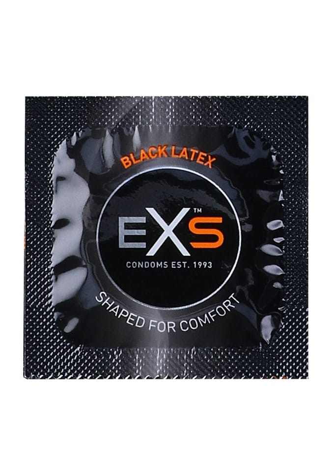 Exs zwarte condooms - 100 stuks