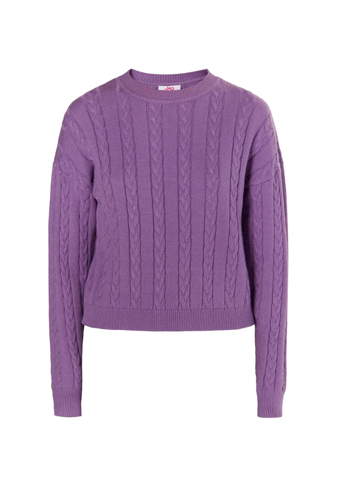 Mymo Gebreide trui Dames violet