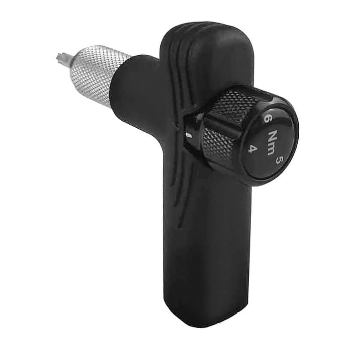 Clé dynamométrique de vélo réglable 4/5/6Nm, clé dynamométrique en T, Kit d'entretien de vélo Portable noir
