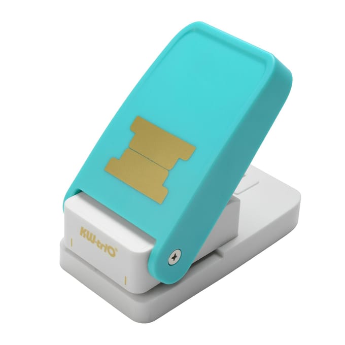 KWtrio BQJ04 Tab Punch Losbladige scheidingslijn DIY Index Sticker Label Puncher Divider Papier Punch wit