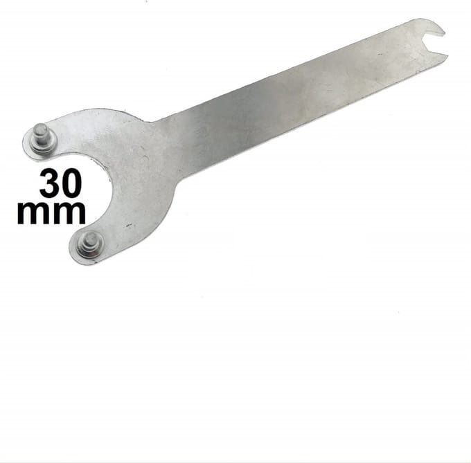 Hofftech Pensleutel - Spansleutel 30 mm t.b.v. Haakse Slijper