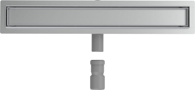 L'Aqua Doucheputje tegel lineair 70 cm roestvrij staal