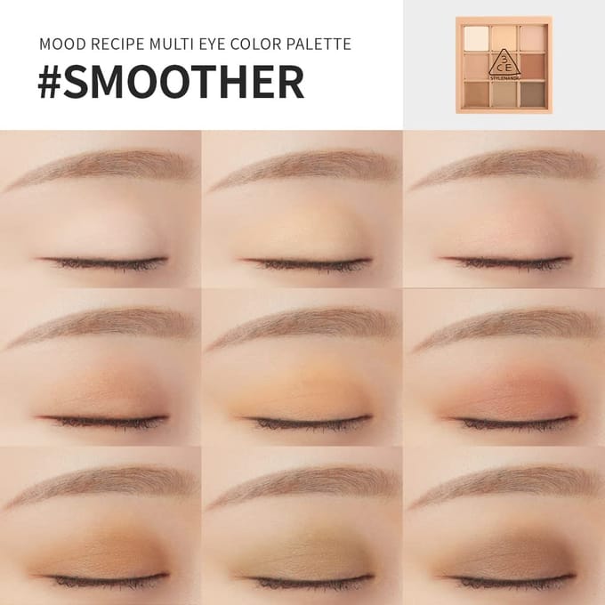 [3CE] Multi Oogkleur Palet SMOOTHER